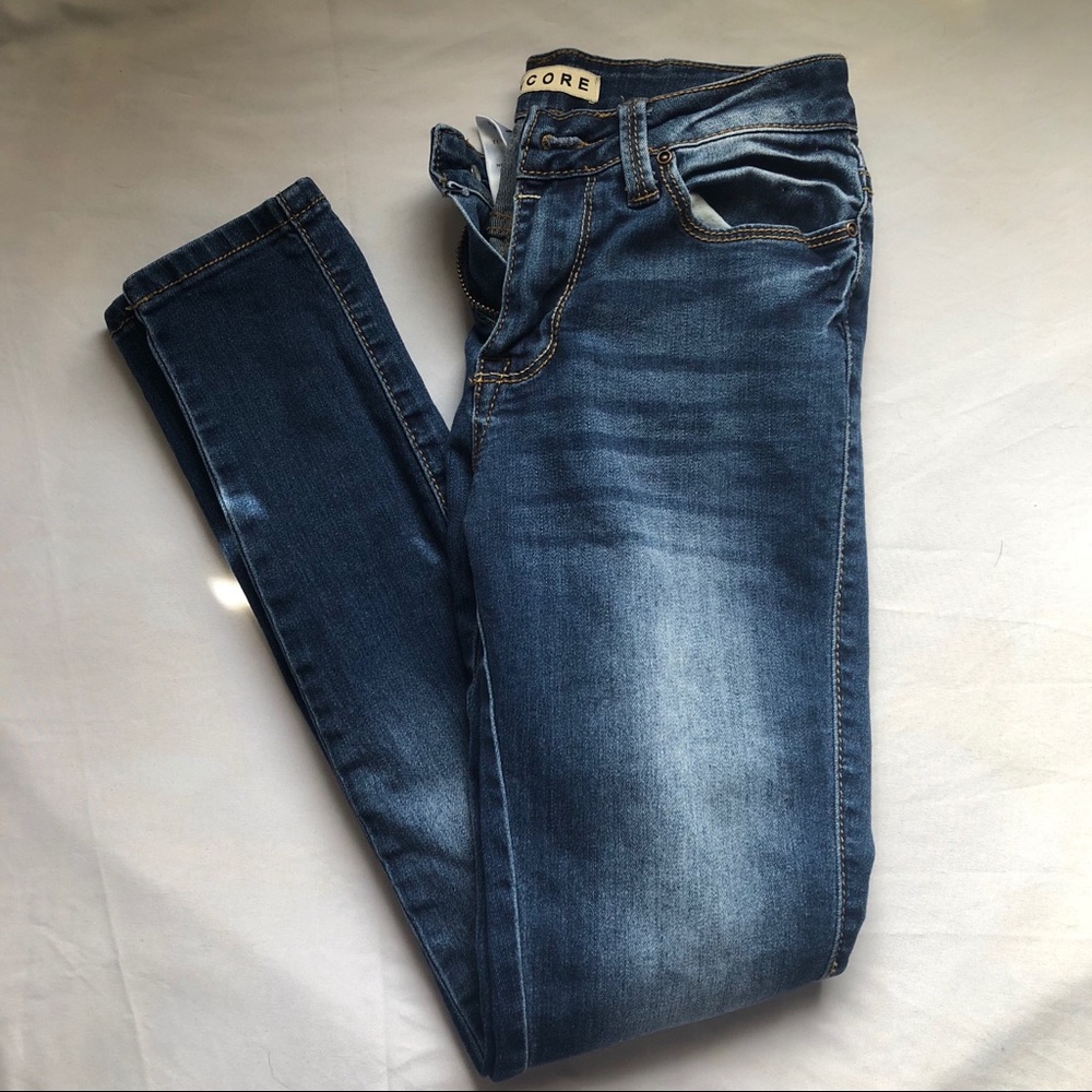 Encore Skinny Jeans medium wash size 1